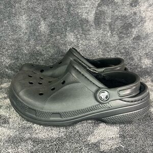 Crocs Ralen Black Unisex Clog women size 6